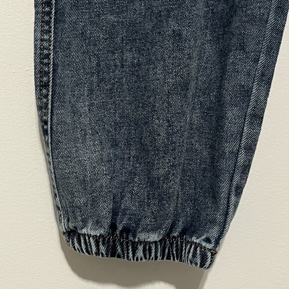 Womens Cargo Jogger Jeans L Streetwear Grunge Utility Normcore Hip Hop Urban - Picture 6 of 9